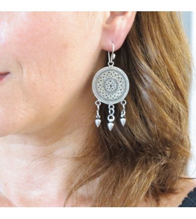Boucles d'oreilles Petites Dentelles