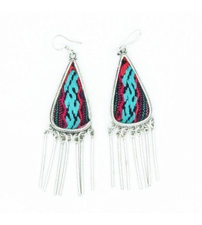 Ethnic Embroidery Earrings