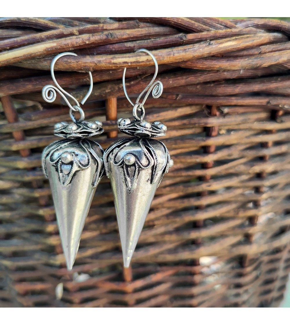 Boucles d'oreilles ethniques Elfe