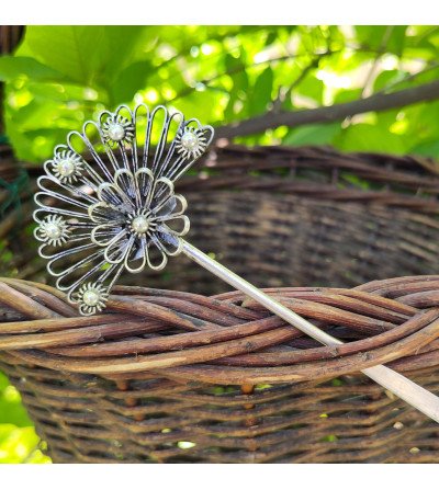 Peacock Hairpin