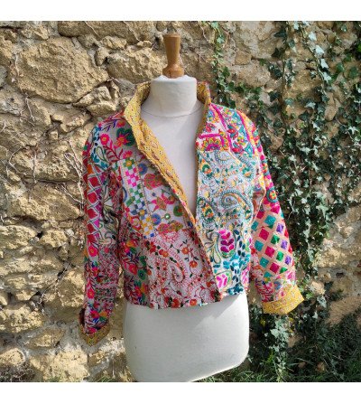 Indian embroidered jacket