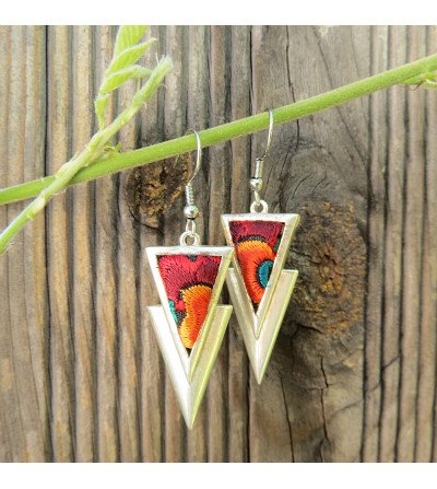 Boho chic earrings