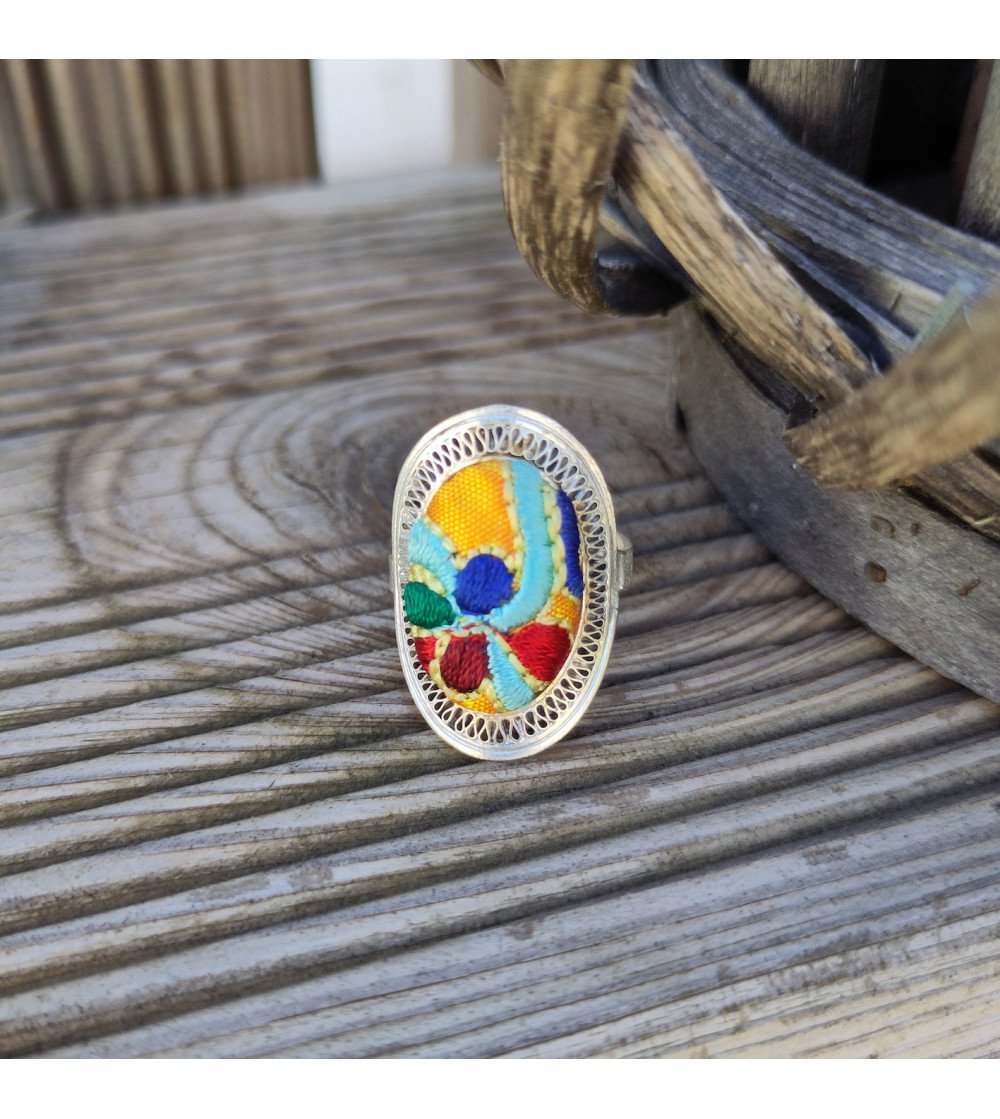 Bague jaune originale